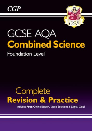 GCSE Combined Science AQA Foundation Complete Revision & Practice w/ Online Ed, Videos & Quizzes (CGP AQA GCSE Combined Science) von Coordination Group Publications Ltd (CGP)